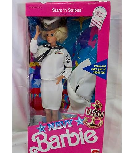 Amazon.co.jp: 1992 Army Barbie by Stars -N- Stripes Army